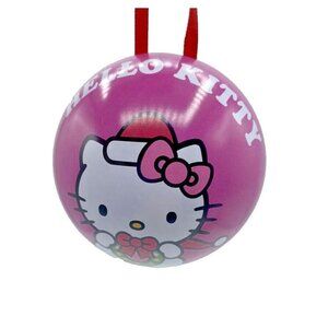 Hello Kitty Christmas Ornament Sanrio Opens Up Into 2 Parts To Fill Pink Kawaii